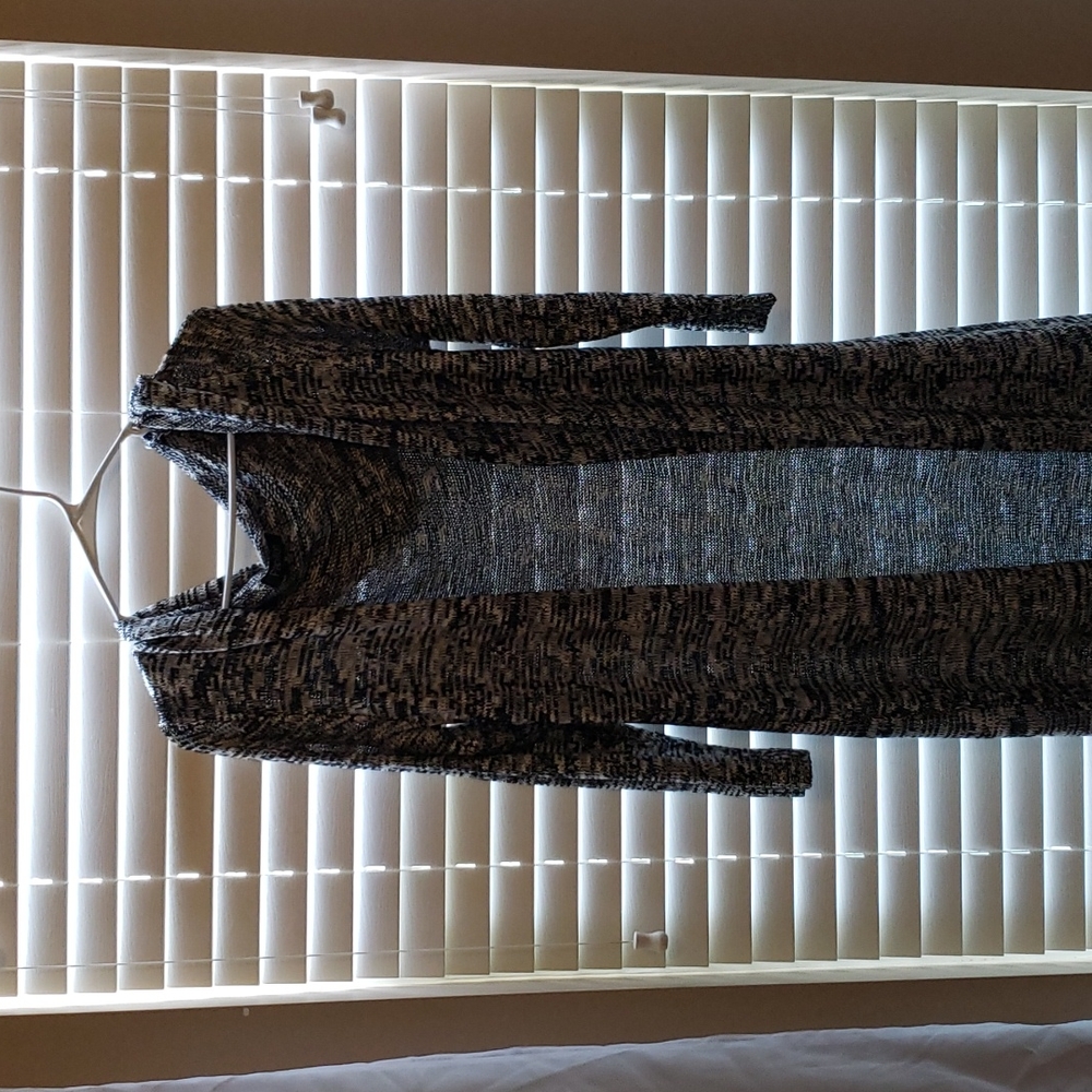 Full length sweater with hood